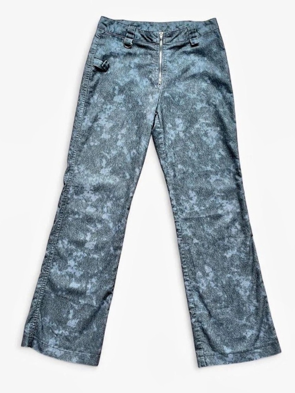 Made in Italy Rolls Gray Tie Dye Mid Rise Jeans Pants